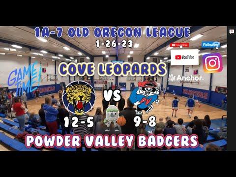 Video of Cove vs Powder Valley 1-26-23