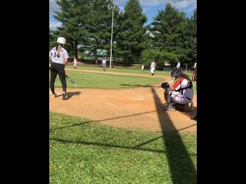 Video of Milligan showcase hitting 