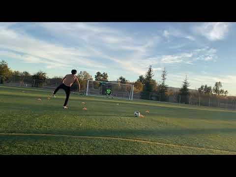 Video of Range shots on Goalie 