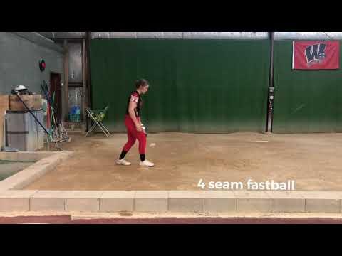 Video of Rhiannon Carroll pitching