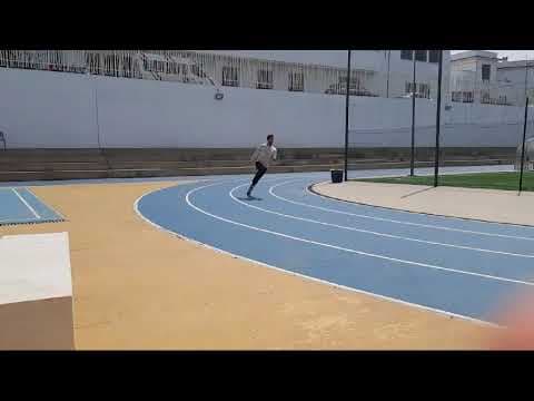 Video of 15.5sec on 150m dash