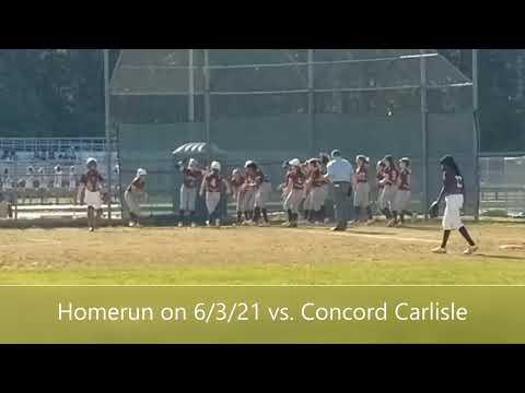 Video of Westford Academy Games: 2 HRs & Leadoff Double