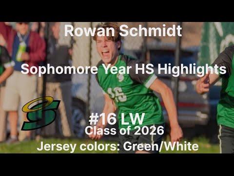 Video of Rowan Schmidt Sophomore Year Highlights Seton Catholic Central (Class of 2026)