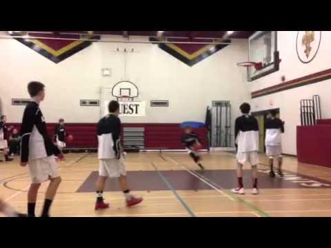 Video of 16 year old Evan Helgason Warm up Dunks