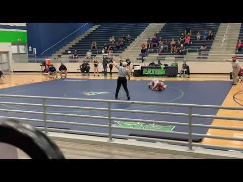 Video of Eaton H.S. v. Midlothian Heritage H.S. Dual — Zoe Desloges 128 lbs (Grey)