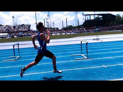 Video of 2021 State 300m hurdle Preston Frost