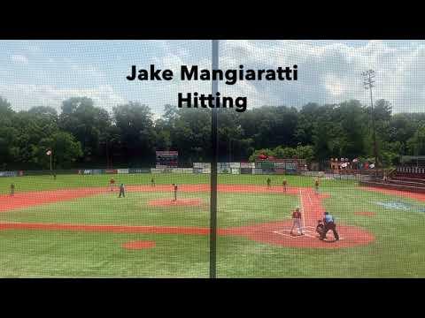 Video of Jake Mangiaratti Firecracker Tournament Hitting and Double Play