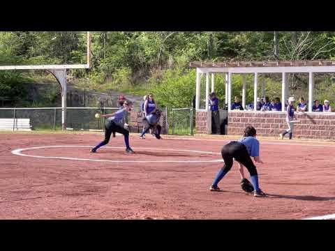 Video of Hannah Hurst class of 2022 RHP/OF