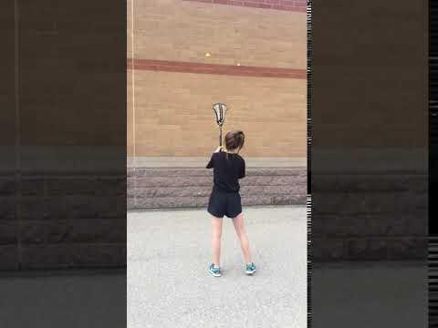 Video of Monica Wall Ball Practice - Without Switching Hands