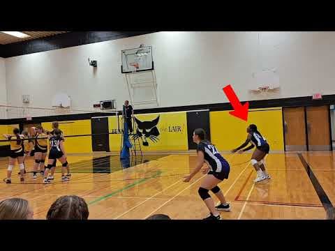 Video of Vania Okolo co/ 2028 School season highlights. 2025