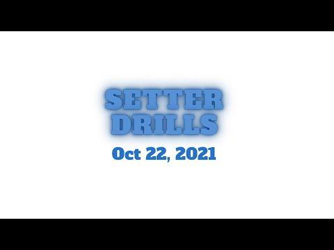 Video of Setter Work Mid-Oct 2021