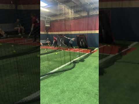 Video of Hitting Practice- 2 - Winter 2021