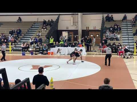 Video of 3rd period District finals G Tolson v Tyler Thomas 