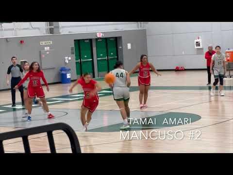 Video of Tamai Amari Mancuso Basketball