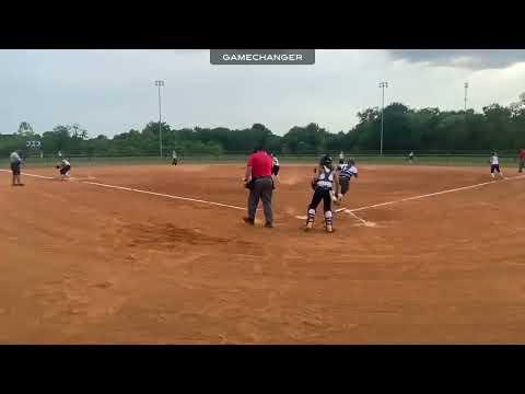 Video of 3rd base back hand for the out at 1st