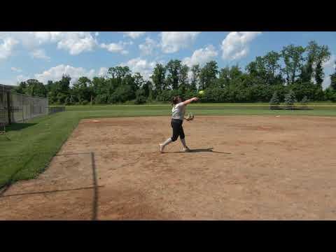 Video of Jessica Hitting, Fielding and Pitching