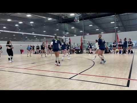 Video of Maggie Quinn 2024 Setter EVA 18-Blue Jersey #21