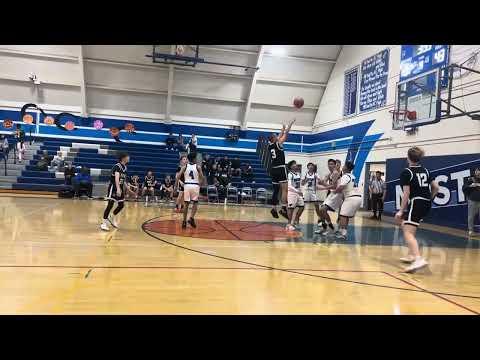 Video of Basketball blocked