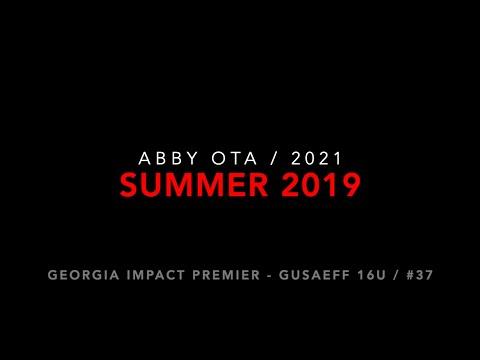 Video of Abby Ota / 2021 / Summer 2019