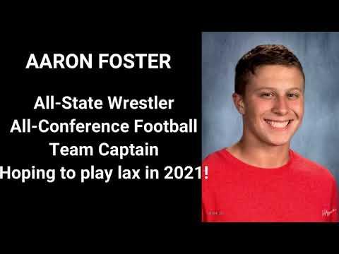 Video of Aaron Foster Lax Highlights