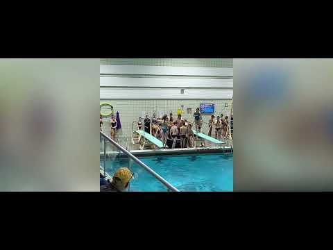 Video of Lauren McMahon 2025- 1M Dive List