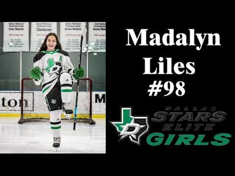 Video of Madalyn Liles hockey highlights 