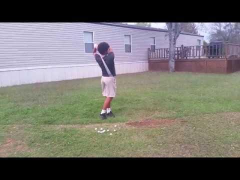 Video of Jesse Rouse member of Kingston high school golf team in Oklahoma