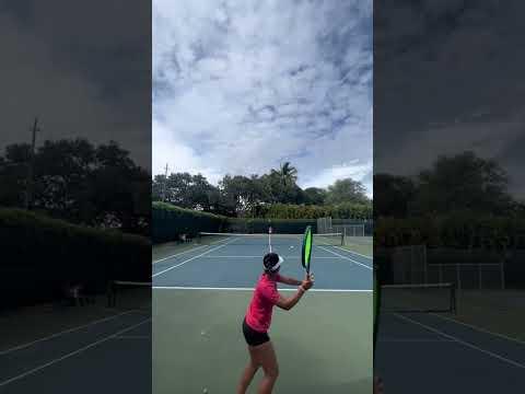 Video of Rei’s tennis training 