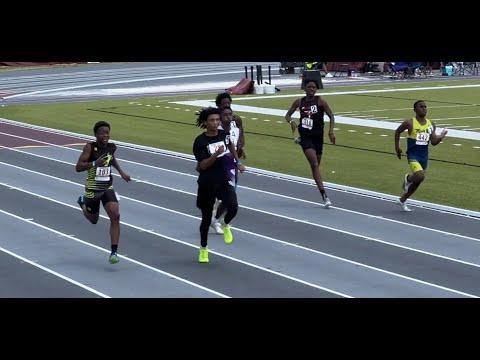 Video of USATF Junior Olympics NC Qualifier - Isaac Robinson 200m