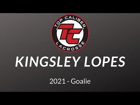 Video of Kingsley Lopes [Class of 2021] Highlights