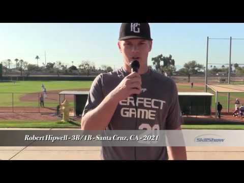 Video of Robert Hipwell 2021 - Perfect Game Top Prospect Team - 3B/1B - Santa Cruz, CA