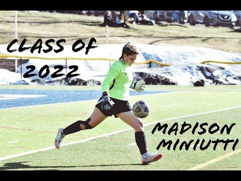 Video of Madison Miniutti | Class of 2022 | Goalkeeper Highlights