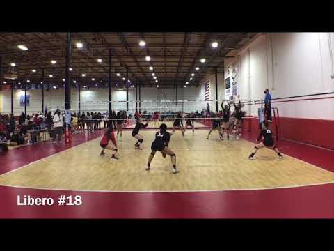 Video of Ella Rishwain 2023 Libero/DS, Georgia A5 Tournament Highlights