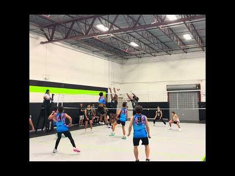 Video of First tournament with ocean bay volleyball 