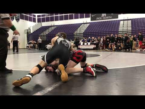 Video of Brian Tennent 132 Pickerington North Panther Invitational vs. Westerville Central 1/18/20