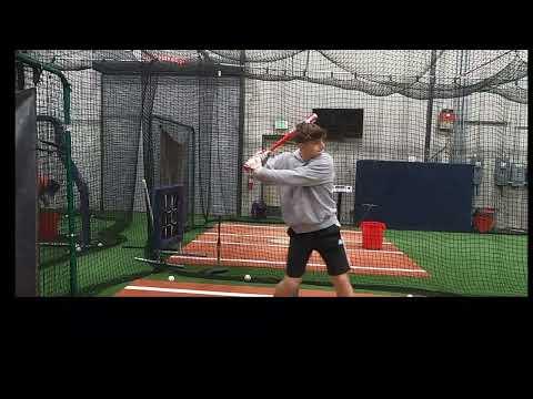 Video of RJ Batting  practice 