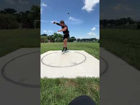 Video of Slow Motion Shot Put - 2022 Summer Training