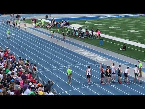 Video of May 2019 Drake Stadium Iowa State High School Track (800 leg)