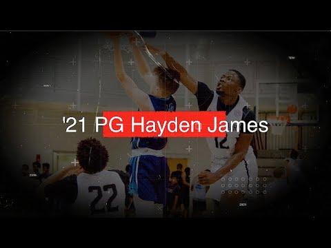 Video of 2019 Player Profile with '21 PG Hayden James