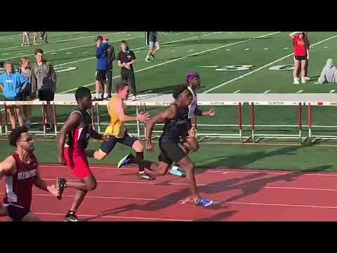 Video of NJSIAA Sectionals North 1 | Groups 1 and 4 | 100m dash prelims