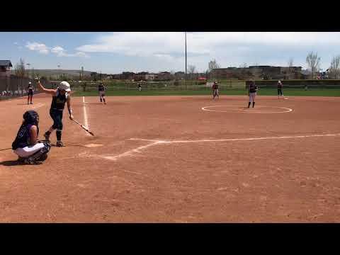 Video of Super Series 18A batting double Makayla Middleton