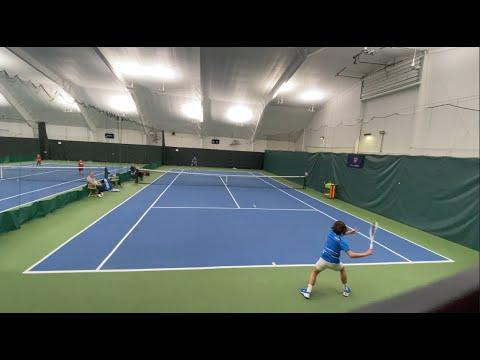 Video of Theo Sardain College tennis video HD 1080p