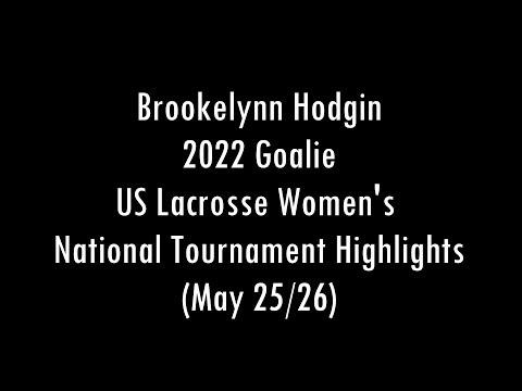 Video of US Lacrosse Women's National Tournament Highlights