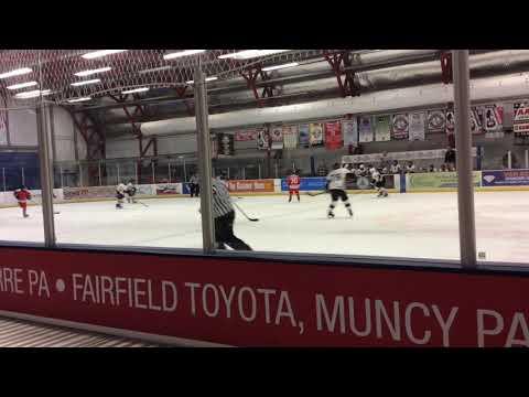 Video of Henningsen #2 - NJ Falcons vs Wilkes-Barre Jr Penguins Sept 2019