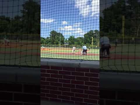 Video of Benson beats out weakly hit ground ball to 2nd 