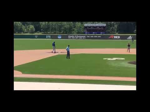 Video of 2 RBI Bases Clearing Triple