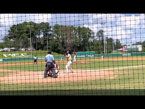 Video of 3 strikeouts at Meridian Community College 