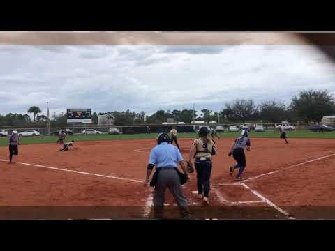 Video of Nadia English 2023 Shortstop Game Highlights 