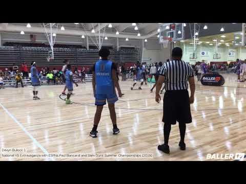 Video of Devyn Bullock #1 c/o 2021 - AAU Summer 2019 Highlight Reel