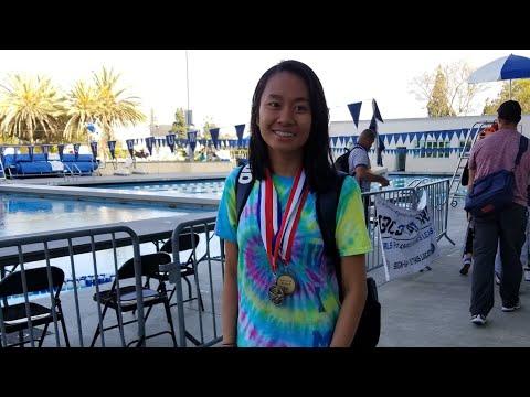 Video of Allyson 50 Free Girls Varsity April 2019